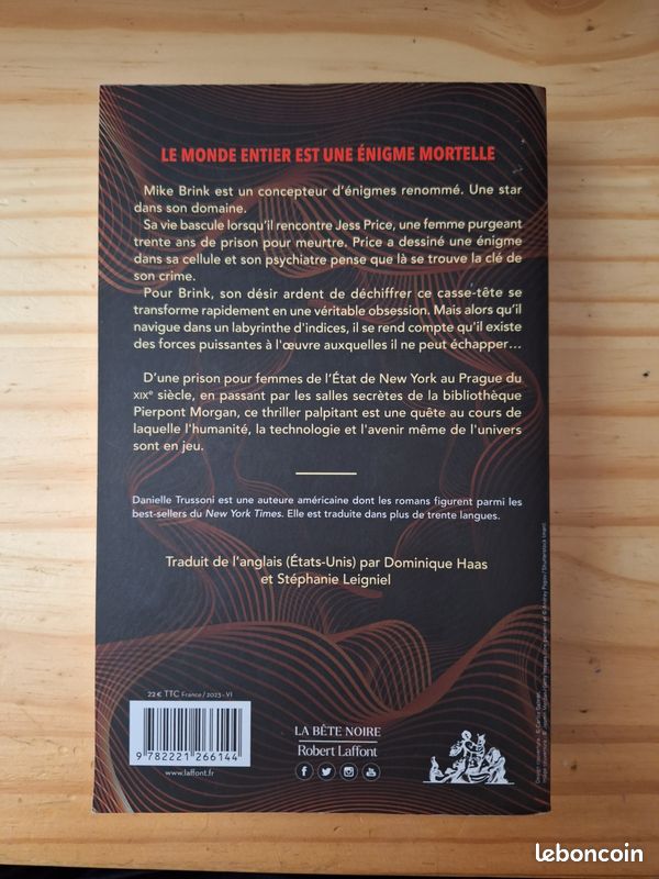 Le maître des énigmes - Danielle TRUSSONI (image 2)