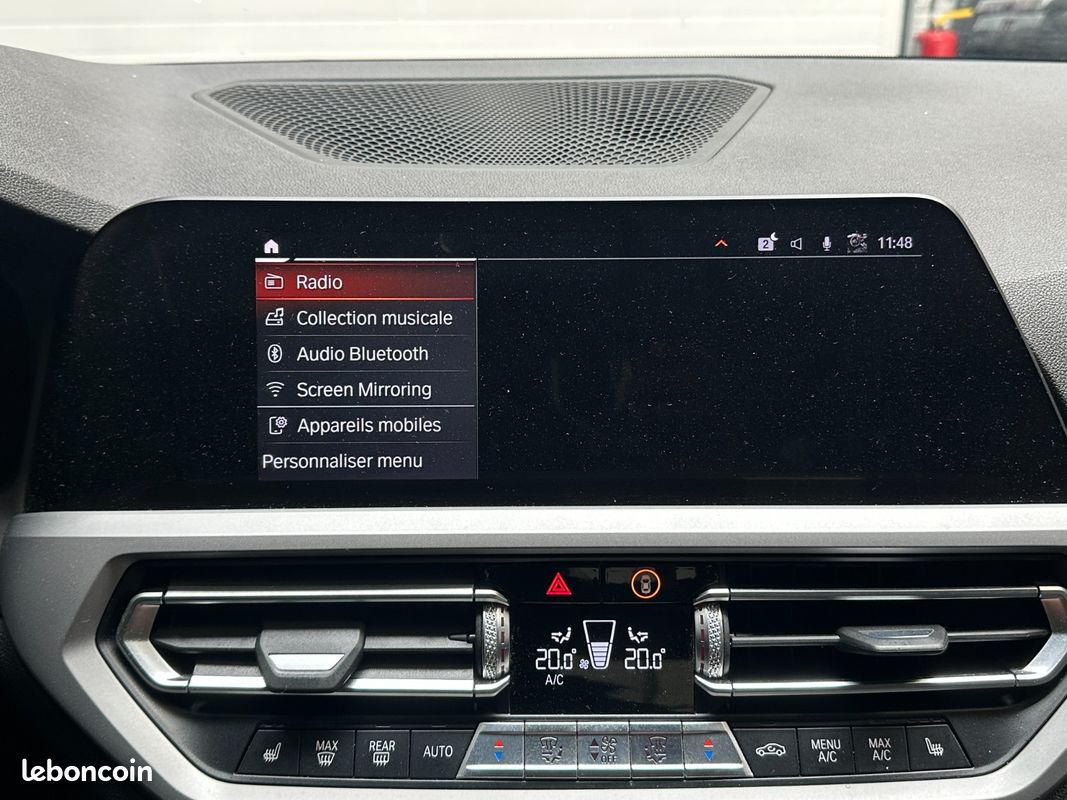 BMW SERIE 3 G20 318d 150 ch BVA8 + ENTRETIEN BMW + CAMÉRA DE RECUL + SIÈGES CHAUFFANTS + RÉGULATEUR ADAPTATIF (image 25)
