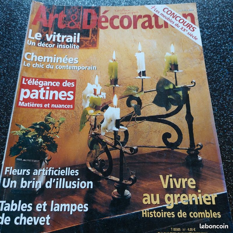 4 Revues Art et Décoration (image 1)