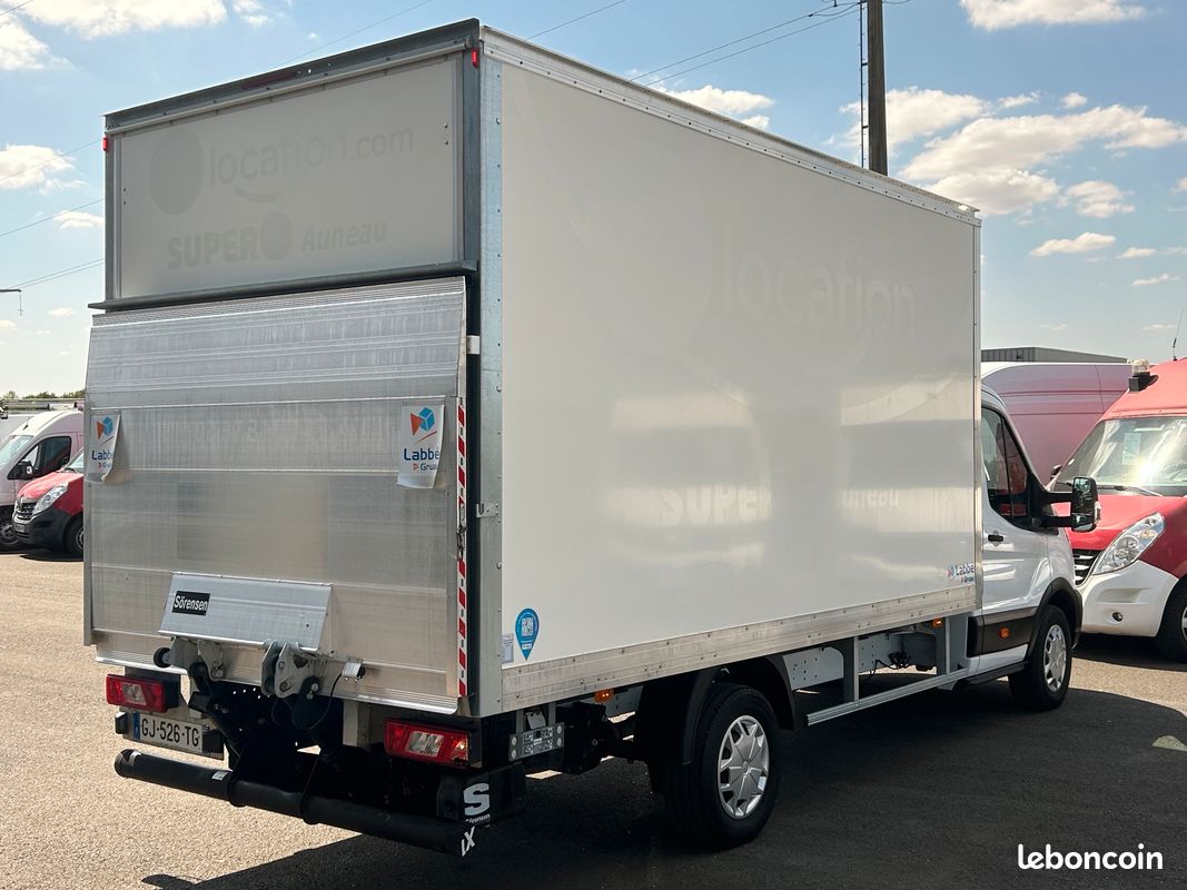 Ford Transit 2.0 ECOBLUE 130ch 3.5T Caisse Grand Volume 20m3 Hayon Elévateur Sorënsen 750kg Pack Trend Business S&S (image 2)