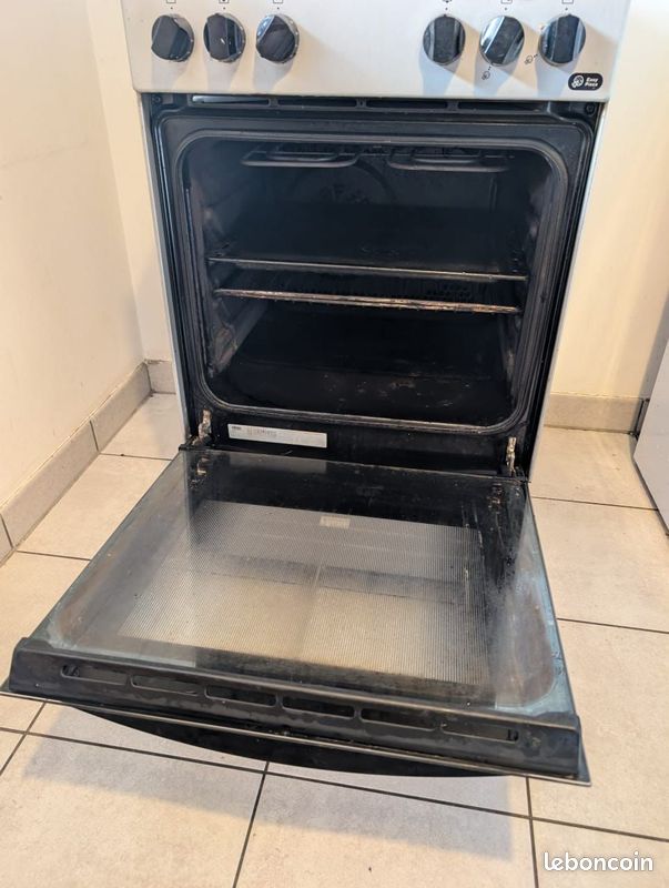 Cuisinière gris noir Faure (image 4)