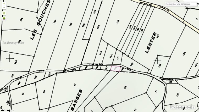 Deux parcelles boisées (AM170/AM171)