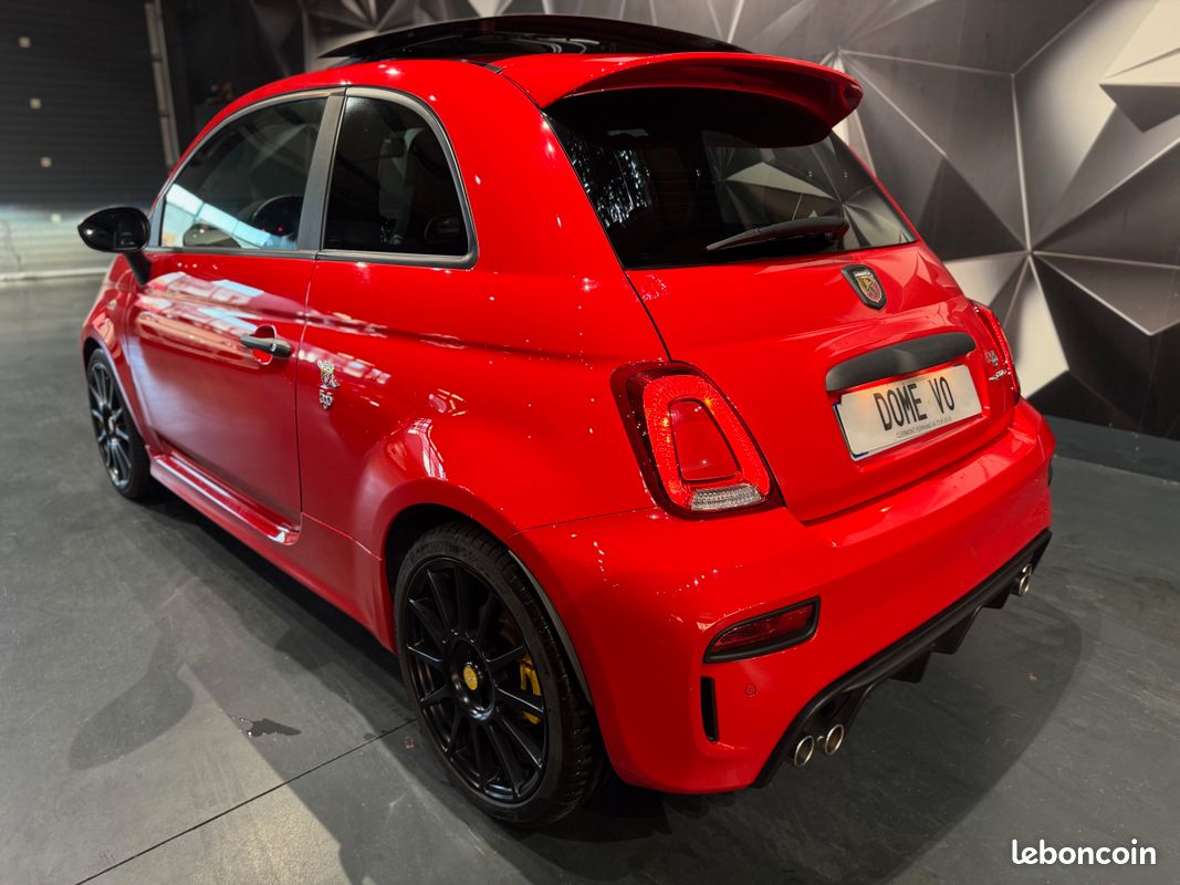 Abarth 500 phase 2 595 Competizione MY19 1.4 Turbo T-Jet 180 CH BVM5 Toit Ouvrant Beats Audio Cuir GPS 2019 (image 3)
