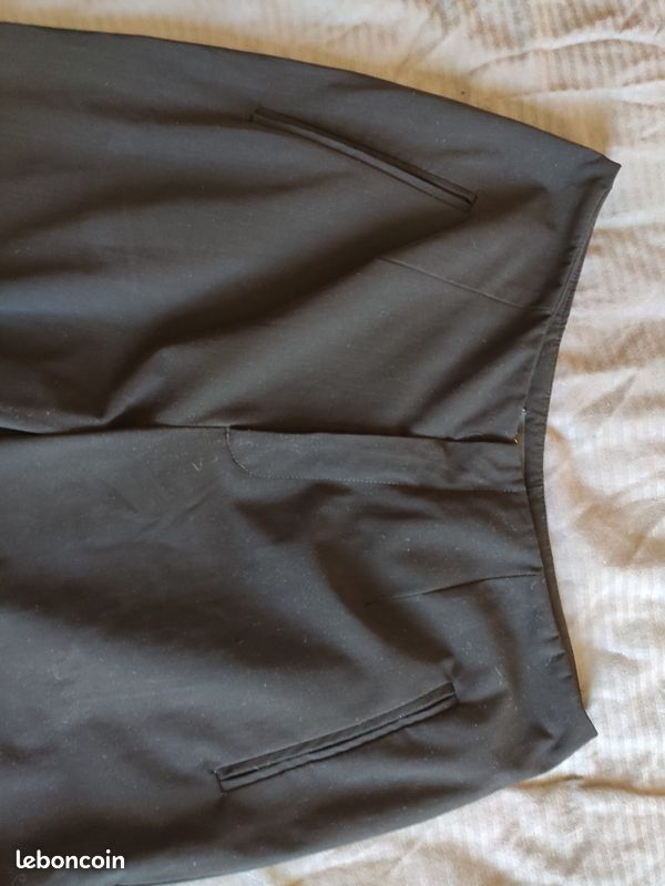 Pantalon One Step Noir (image 2)