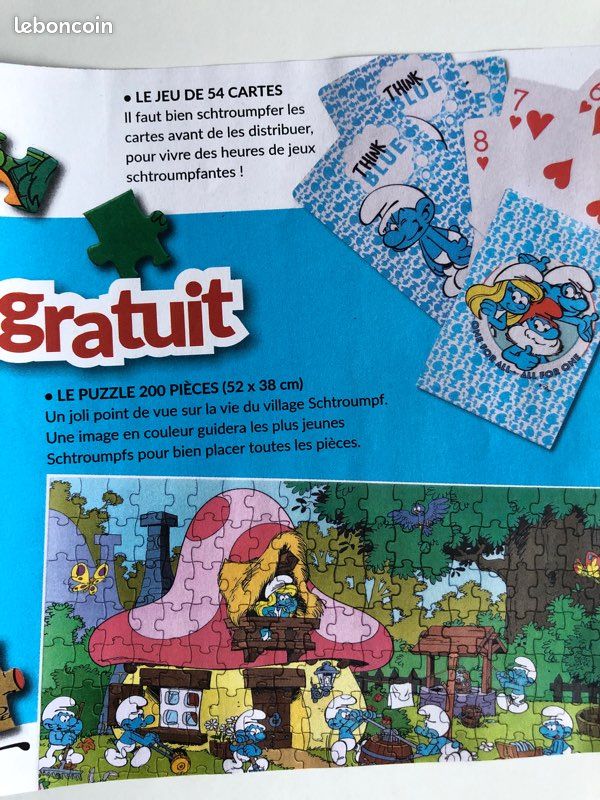 Gros lot de Schtroumpfs - Collection