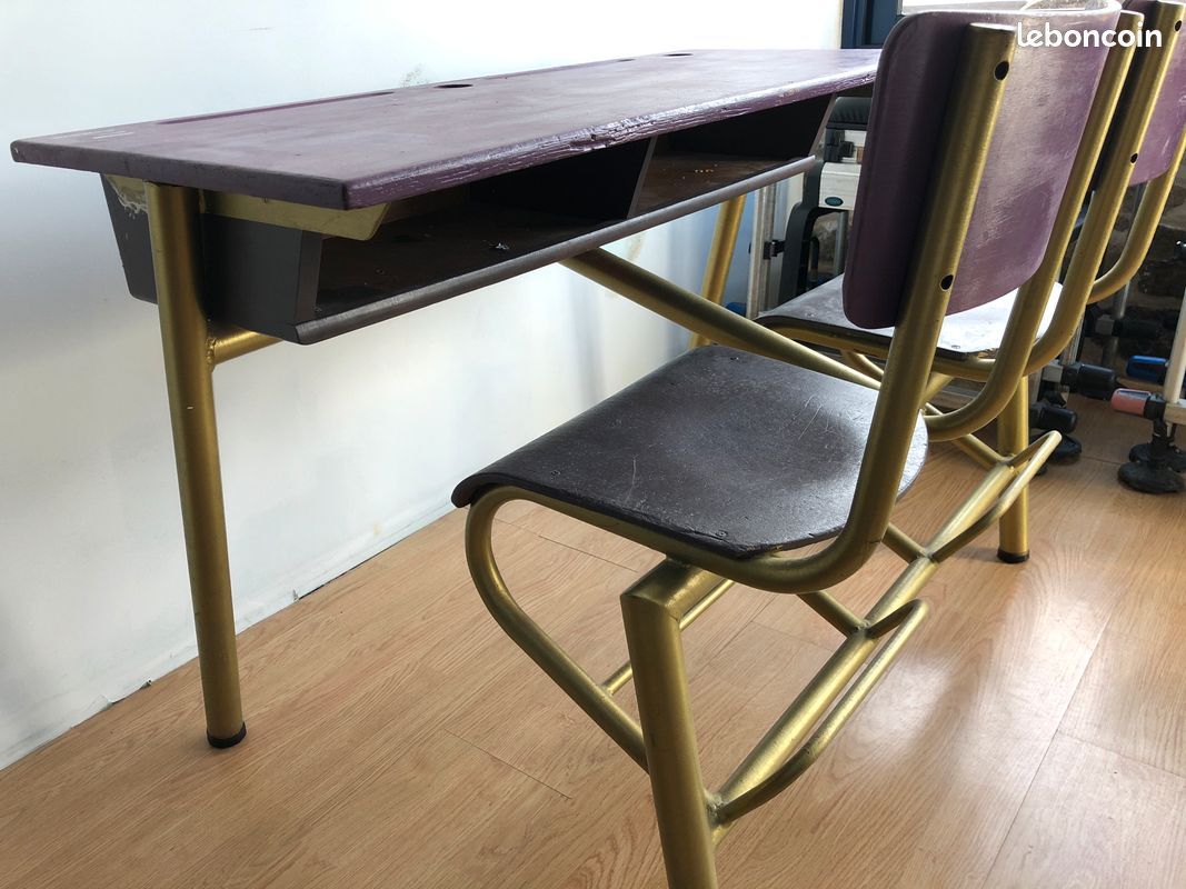 Bureau écolier double (image 3)