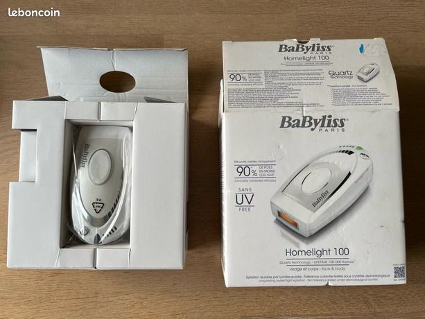 Épilateur Babyliss Homelight 100 neuf Électroménager