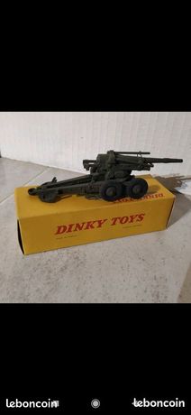 ancien miniature DINKY TOYS n°80E Militaire OBUSIER 155 A.B.S