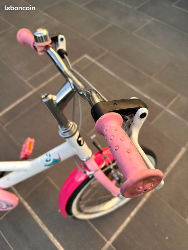 đČ VĂ©lo rose enfant DECATHLON 16 pouces âââ (image 12)