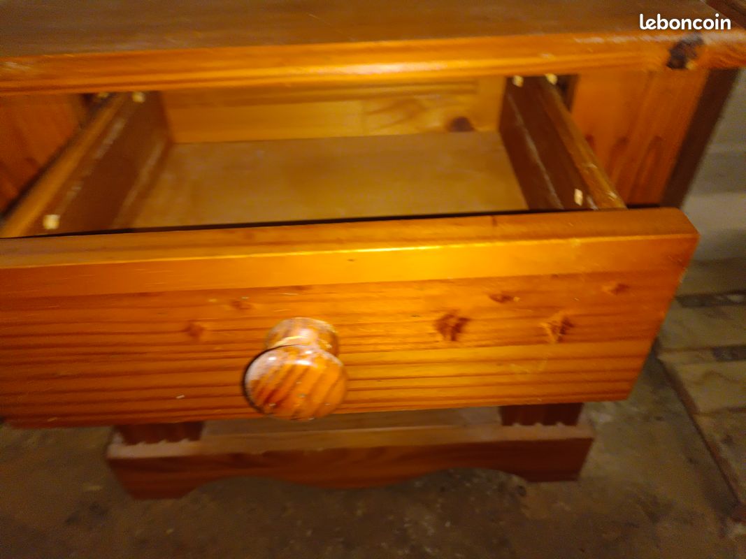Table de chevet bois massif (image 2)