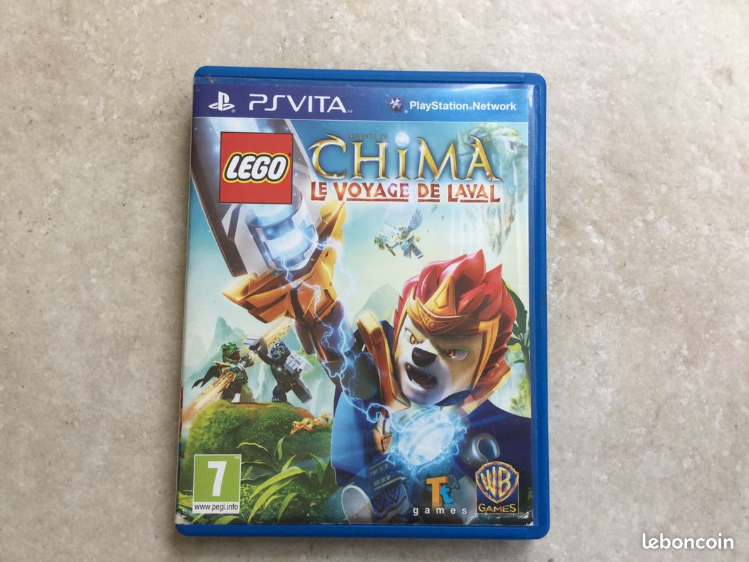 Jeu PS VITA LEGO CHIMA LE VOYAGE DE LAVAL (image 1)
