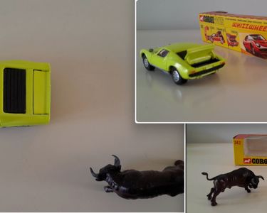 CORGI 342 WHIZZWHEELS LAMBORGHINI P400 Miura Fighting Bull