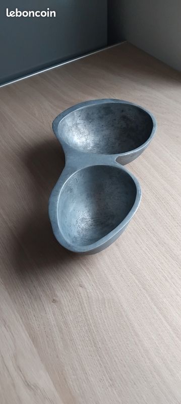 ANCIEN XXÈME TRÈS beau vide poche, coupe à fruit en laiton EUR 18,00