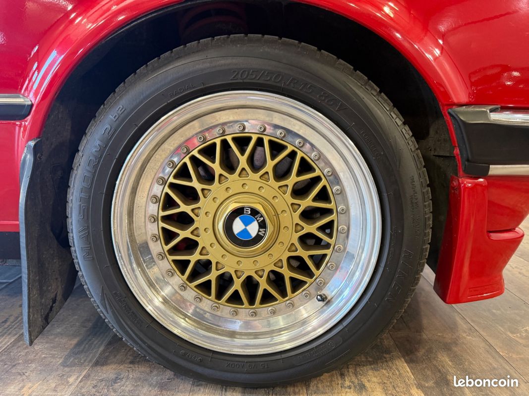 BMW e30 323i M tech 2.3 i 150ch Pont Autobloquant + boite inversée + BBS RM (image 27)