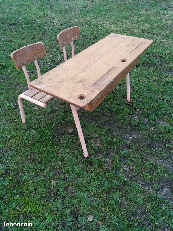 Bureau école deux places (image 3)