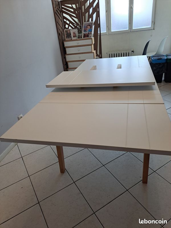 Table salle à manger avec rallonge (image 1)