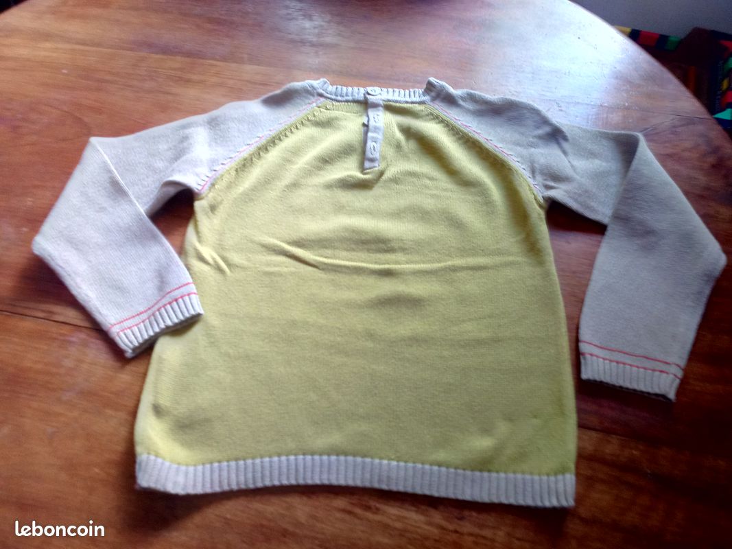 Pull coton LCDP 4 ans (image 2)