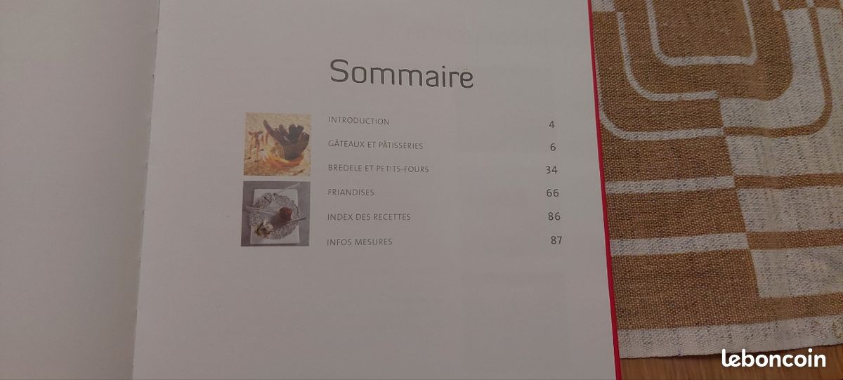 Livre de recette de cuisine douceurs de Noël (image 2)