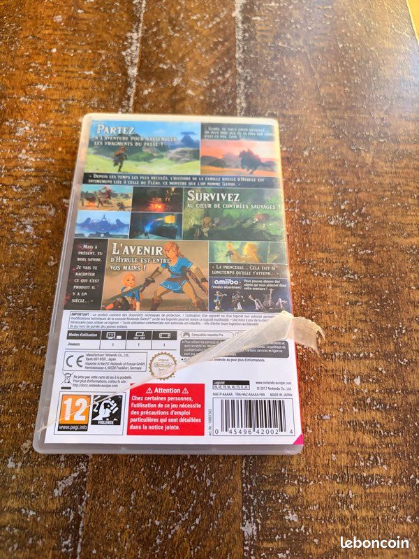Zelda breath of the wild Switch (image 3)