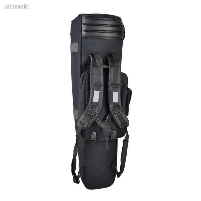 Étui Denis Wick Pour 4 Embouchures - En Nylon, Avec Fermeture Velcro, Pour Trompette, Cornet, Bugle, Protection Des Embouts