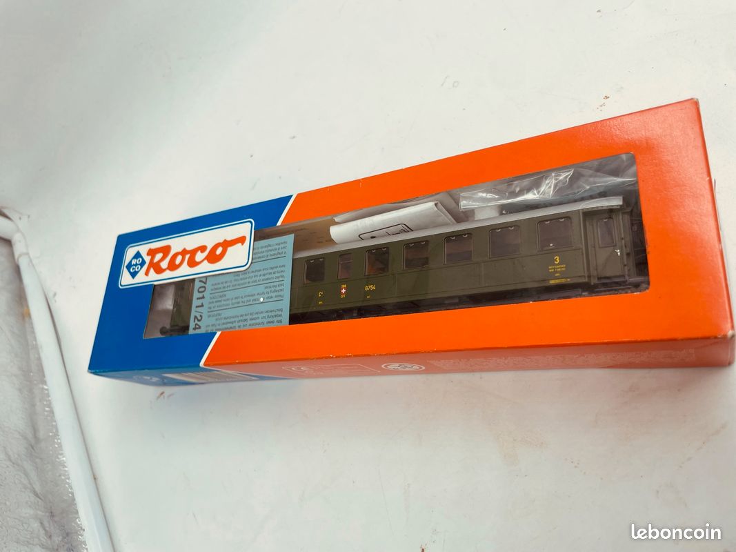 ROCO HO voiture restaurant CFF CFF FFS # B30 44473 en boite RARE
