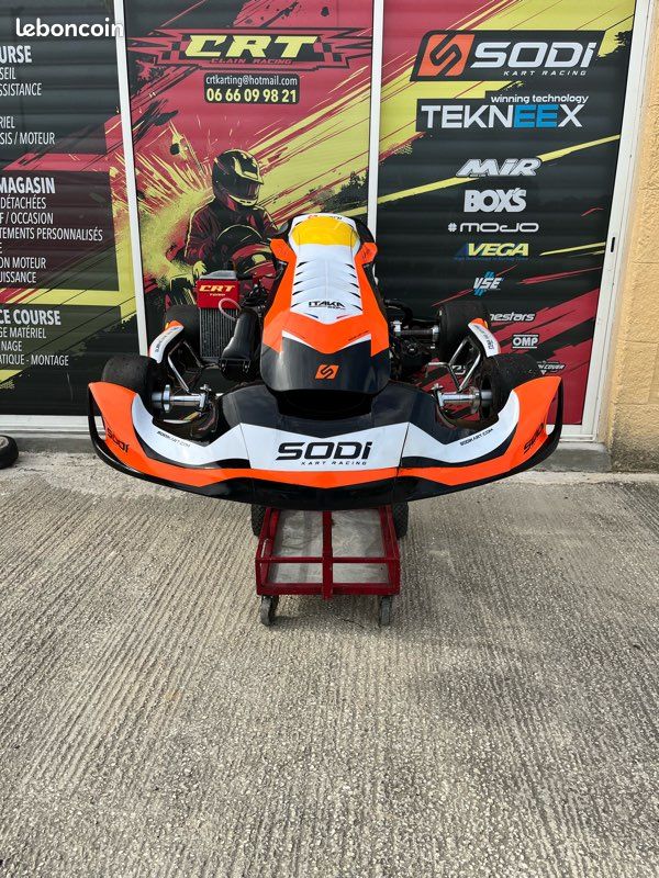 Karting ensemble Chassis SODI 2023 + moteur ROTAX 2021 (image 1)