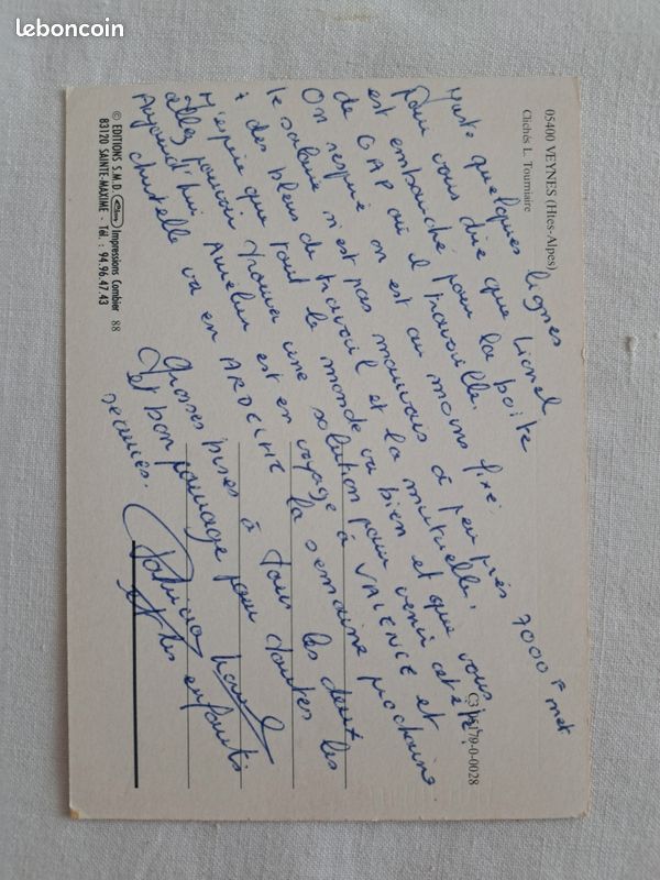 Carte postale VEYNES (image 2)