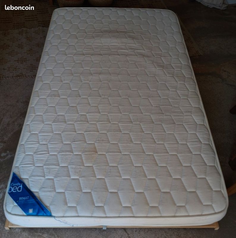 Sommier et matelas 120x200 (image 2)