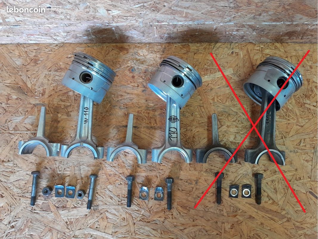 3 Pistons Moteur Bernard W110 (image 5)
