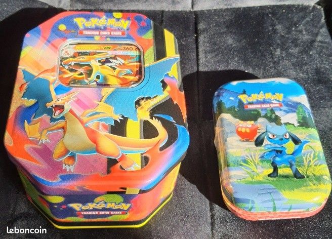 Lot de 150 cartes pokemon dont 1 ultra rare et 25 brillantes dans pokebox et tin (image 6)