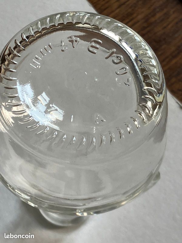 Petit pichet de verre 20 cl « Huile Puget » (image 5)