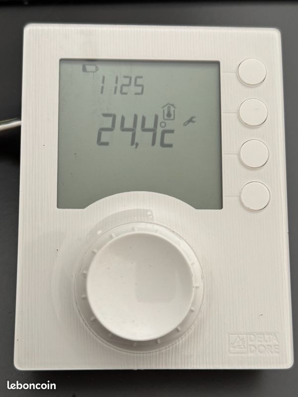 Termostato Programable Tybox 117 Cambiar Pilas Thermostat Delta