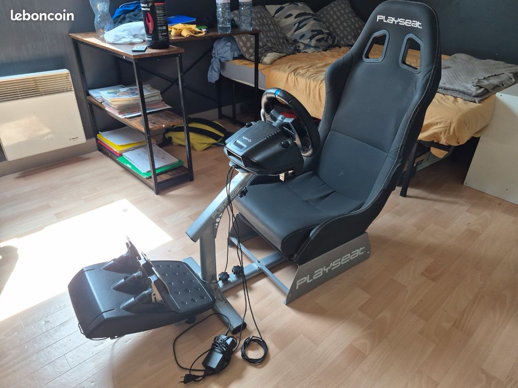 Pack Simracing complet : Playseat Evolution + Volant Logitech G29 (Retour de Forces) et Pedalier (image 1)