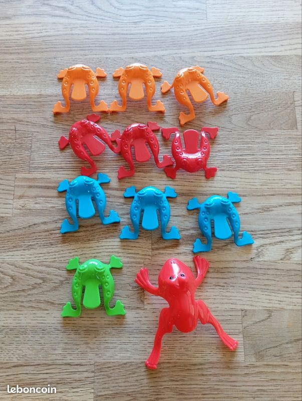Lot 11 grenouilles sauteuses jeu (image 2)