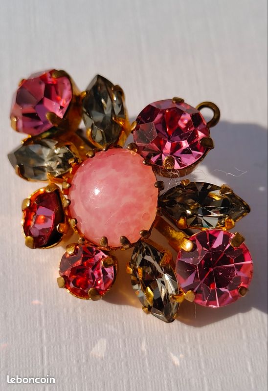 Broche Ancienne Vintage - Modèle N605 - Bijou D'Occasion