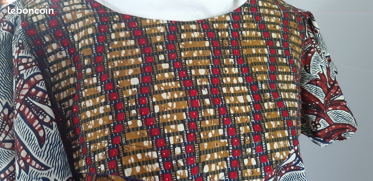 Robe africaine en wax (image 3)