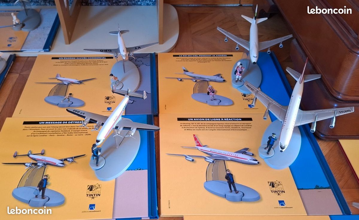 L'avion de la compagnie Santaero dans Tintin et les Picaros
