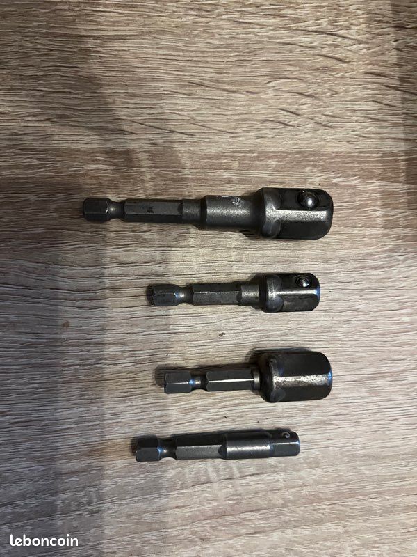 Kit de raccord rallonge adaptateur embout de douille vissage visseuse (image 3)