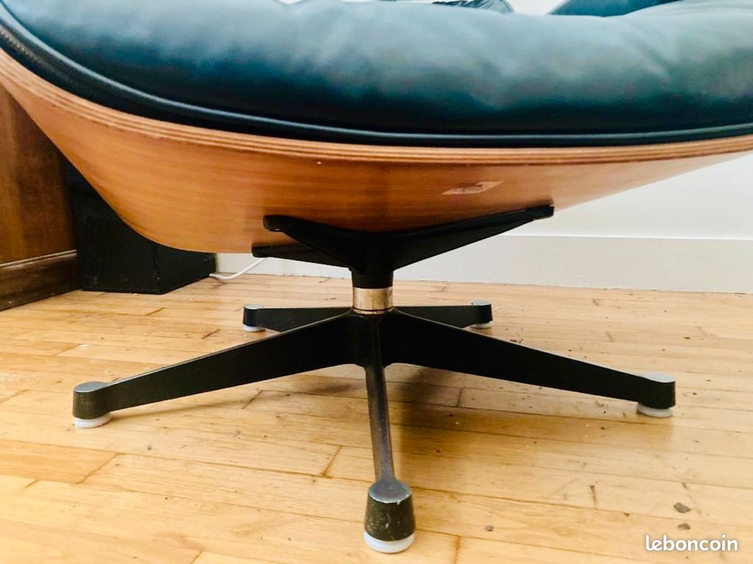 Lounge Chair + Ottoman Eames original 1972, état superbe (image 4)