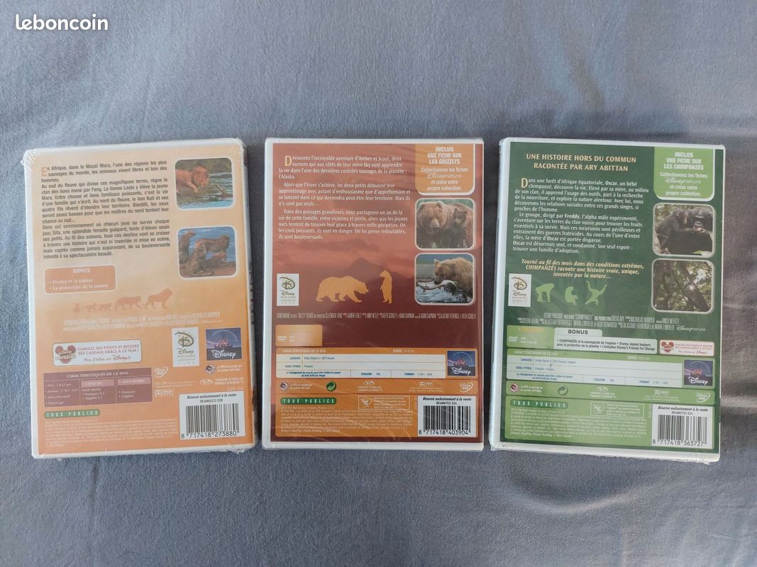 Lot de 3 Dvd Disney Nature (image 5)