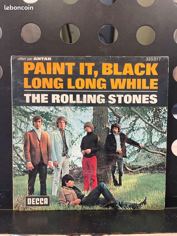 Rolling Stones 45 tours original Paint it Black 1972 (image 1)