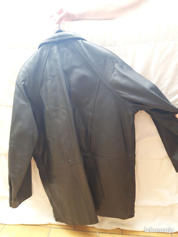 Divers veste cuir bonne état homme (image 6)