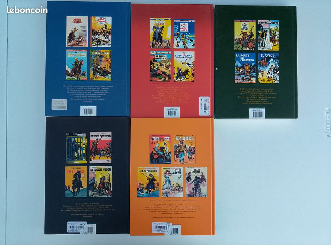 BD JERRY SPRING - Intégrales 1 à 5 - Complet (image 2)