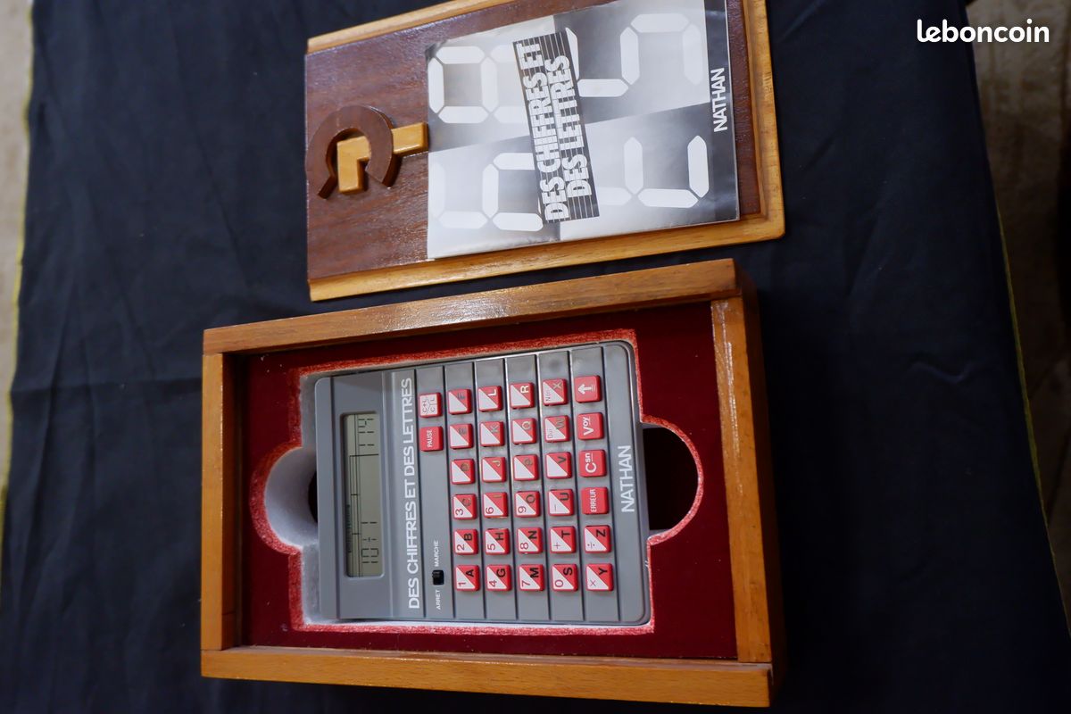 Nathan - Des Chiffres Et Des Lettres Version Electronique 1984