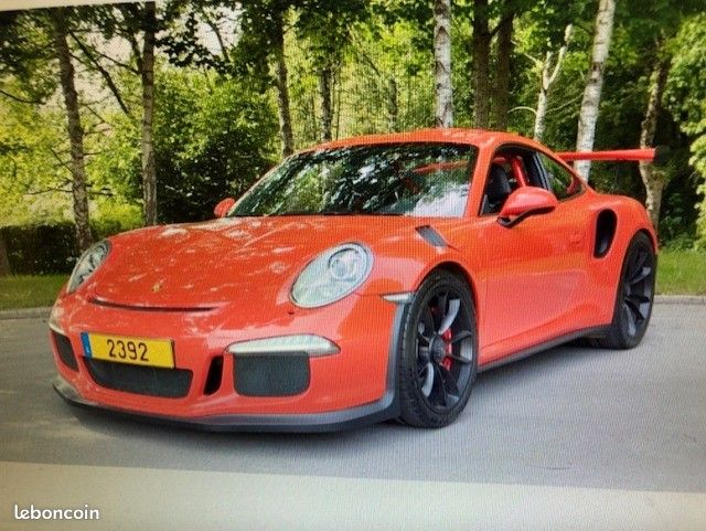 Porsche 991.1 GT3-RS 1/12 GT Spirit - Rouge Indien 2015, Modèle Modifié (tuning)