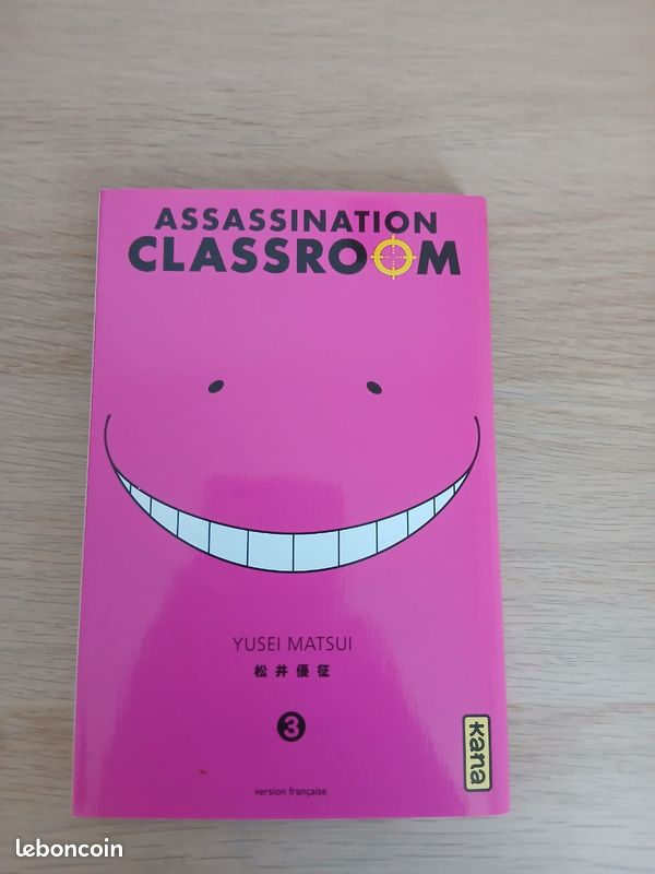 Manga Assanination Classroom tome 3 (image 1)