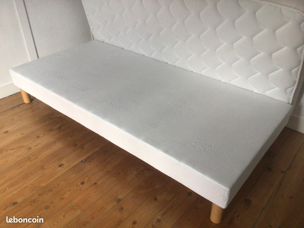 Ensemble sommier matelas 190x90 (image 6)