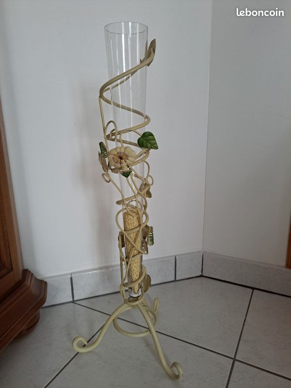 Grand vase deco en forme flute (image 1)