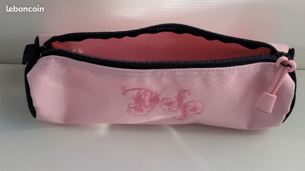Trousse maquillage rose & blanche (image 9)