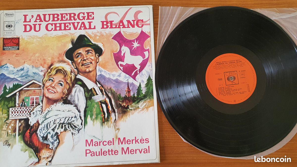 Lot de 4 Vinyls 33t - Top Opérettes / Le violon sur le toit / L'auberge du cheval blanc / Véronique (image 4)